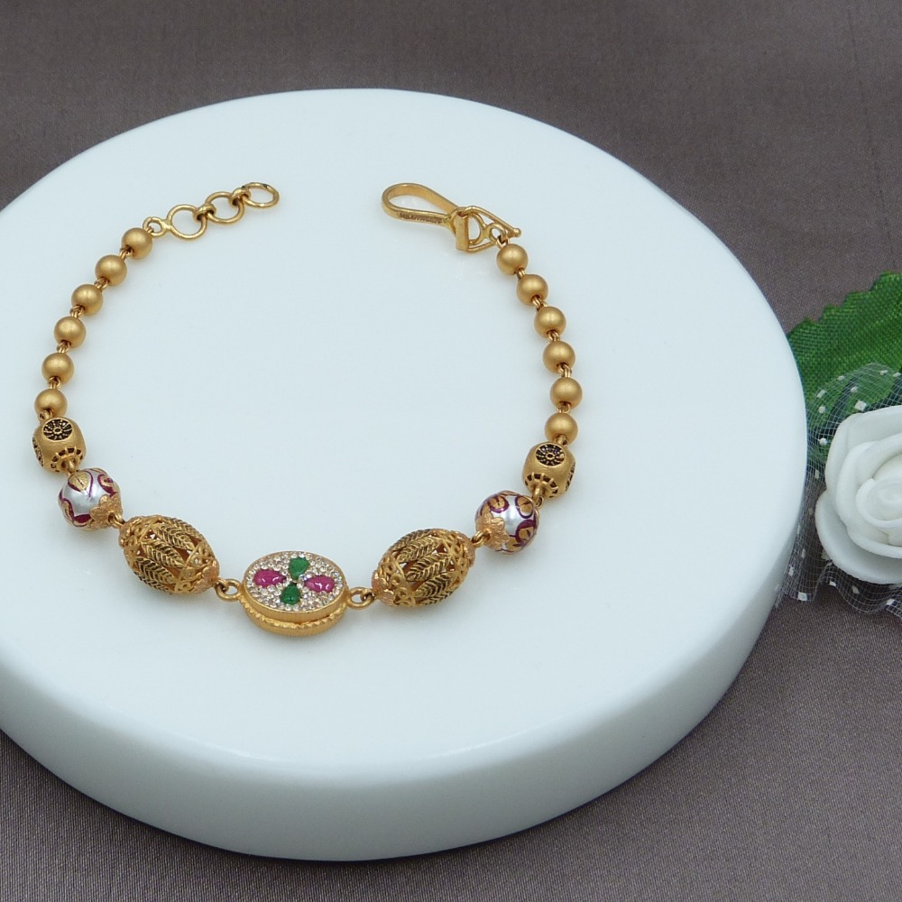 Antique Ladies Bracelet 22k Gold