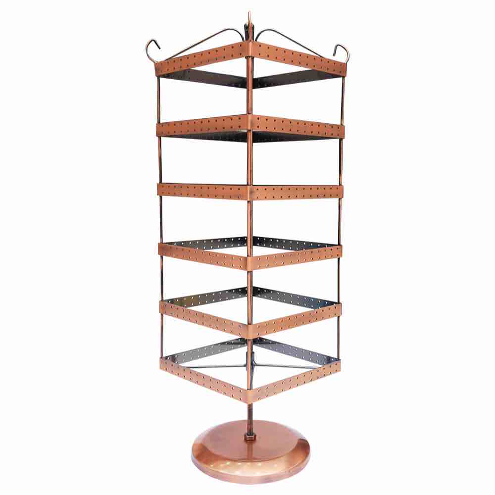72 Holes Earring Display Holder Hold up to 36 Pairs Earrings 3 Layer  Jewelry Tower Metal Jewelry Organizer Stand Earring Stud Display Stand   Fruugo IN
