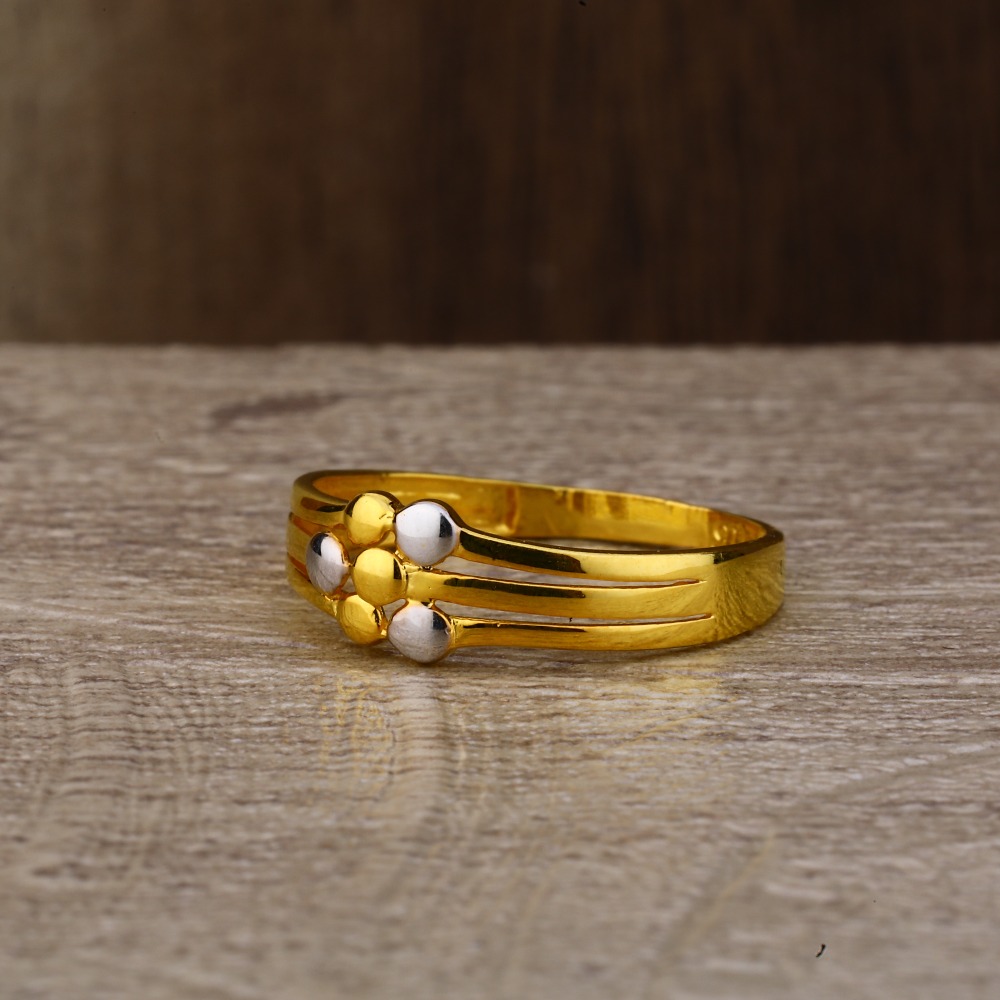 Ladies 22K Gold Designer Ring -LPR111