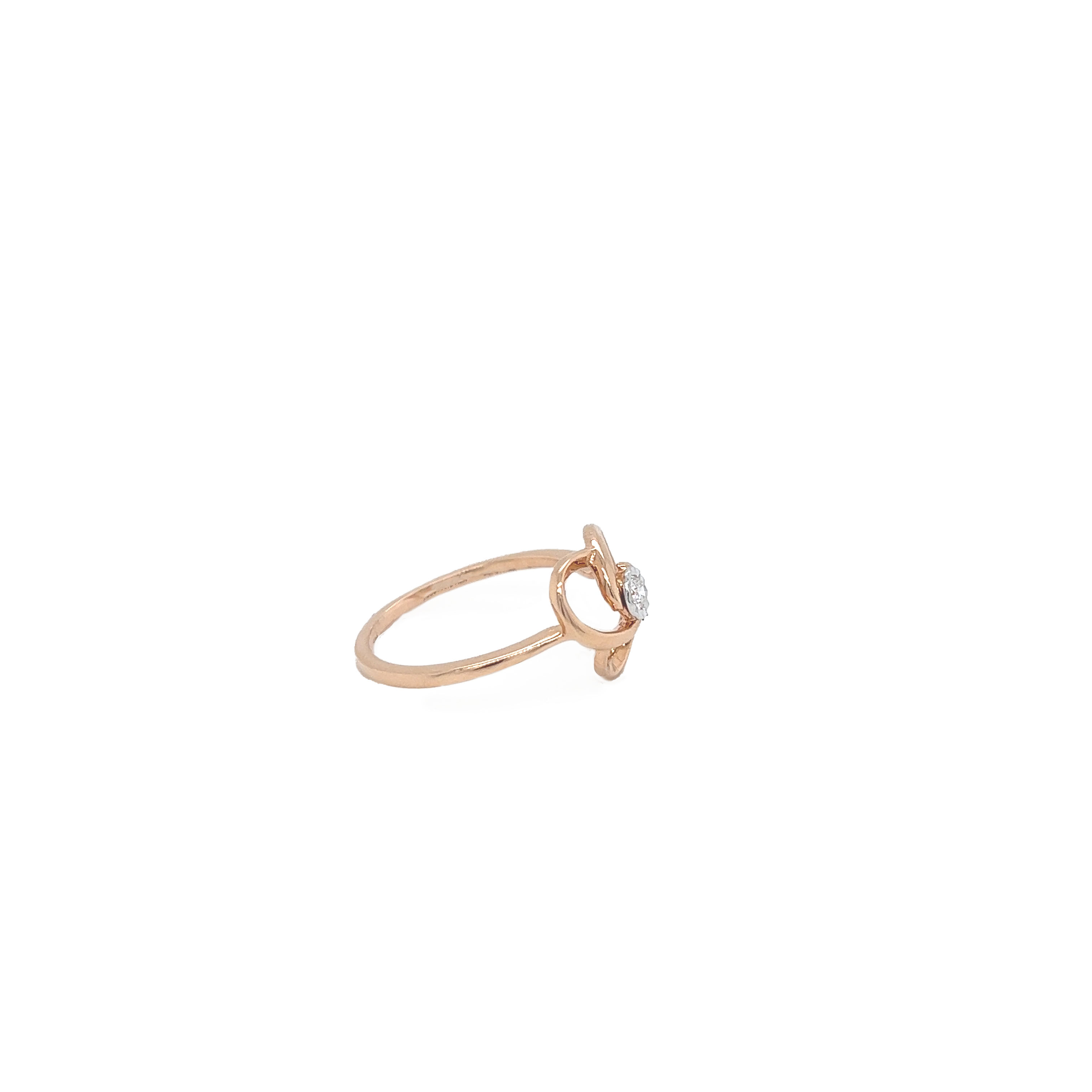 18k gold  And Diamond  ring