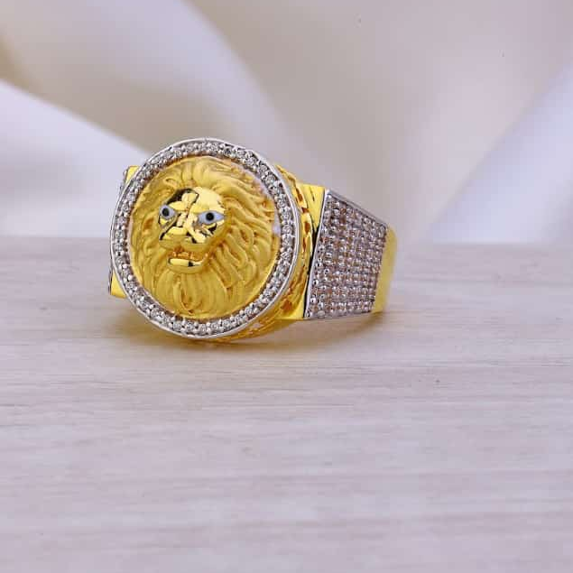 Buy quality 916 Gold Fancy Gent's Ganapati Ring in Ahmedabad