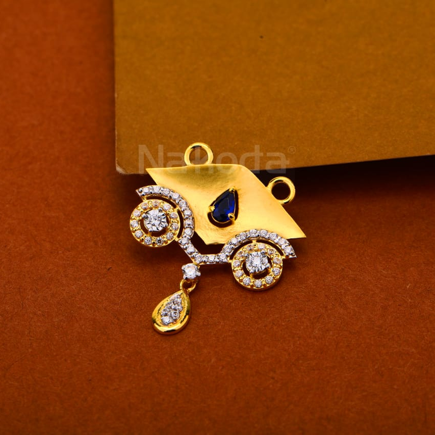 22CT Gold CZ Hallmark Gorgeous Ladies Pandent MP530
