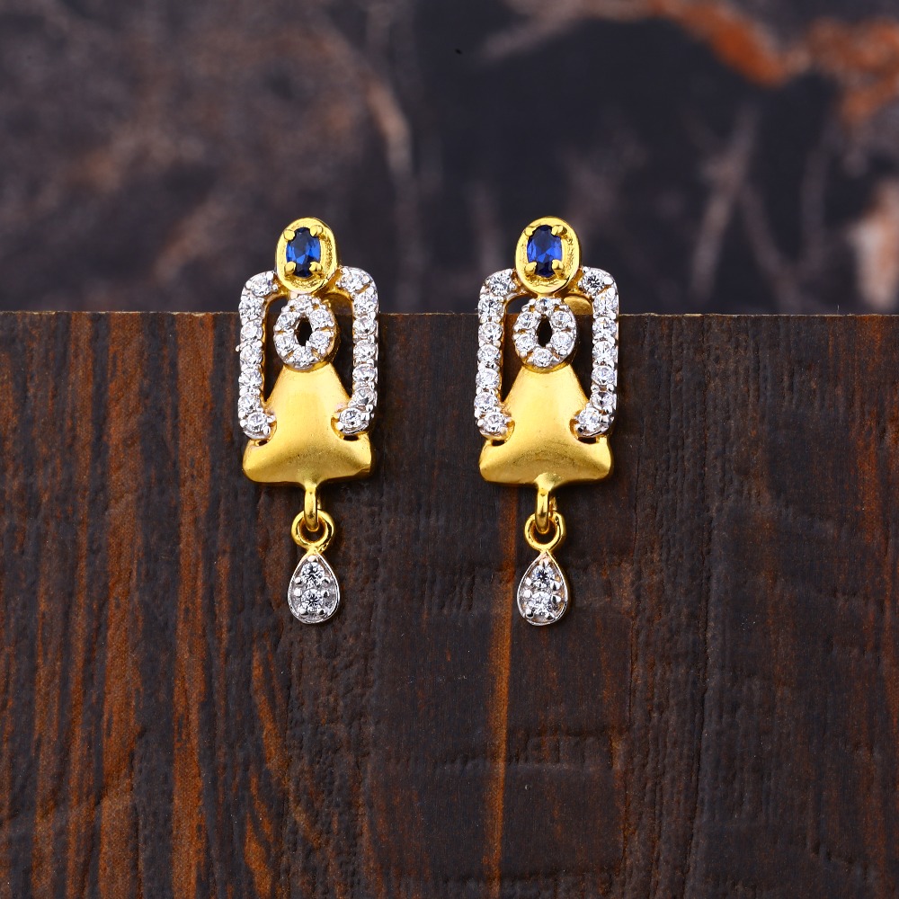 Long Gold Chain Earrings - A Common Thread