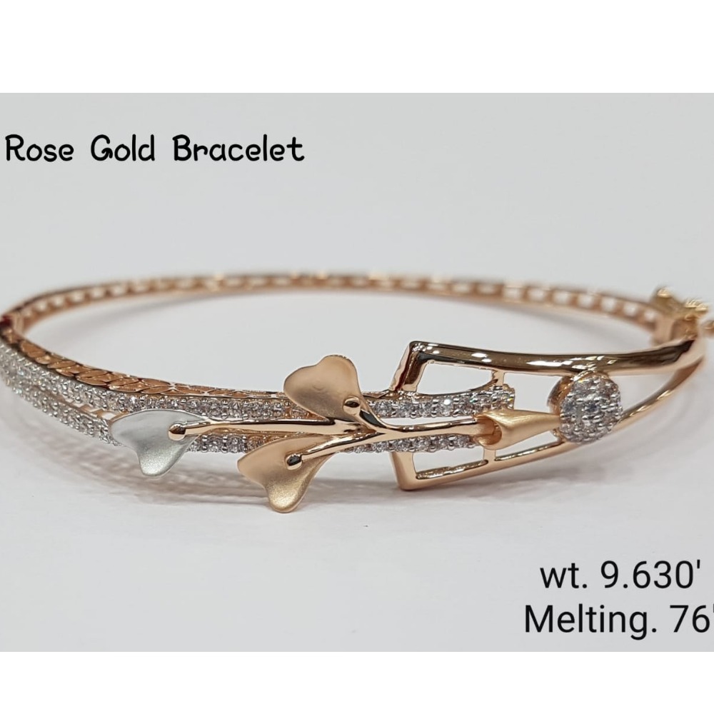 20 carat rose gold ladies bracelet RH-LB133