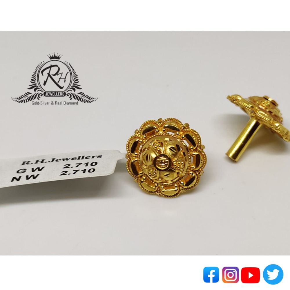 22 carat gold fancy earrings RH-ER575