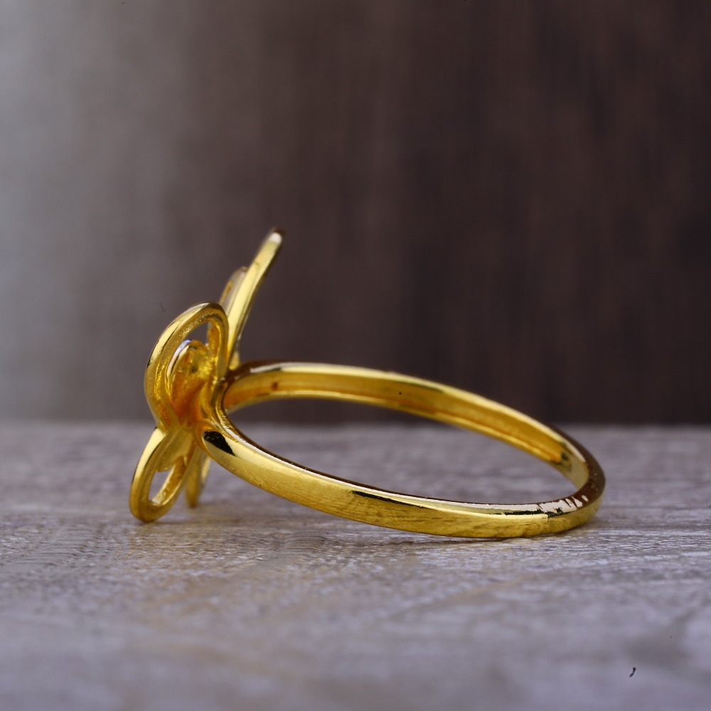 Ladies 22K Gold Butterfly Ring -LPR76