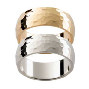 Gold  Emery With Medium Ring