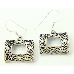 925 Fancy Silver Earrings