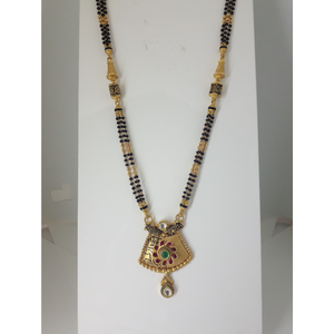 916 Gold Attractive Jadtar Mangalsutra IO-A02