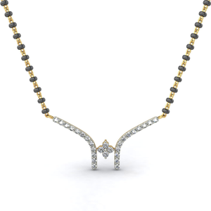 18K Gold Beautiful Mangalsutra BMS018