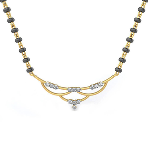 18K Gold Delite Mangalsutra BMS015