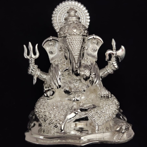 925 Solid Ganpati Idol