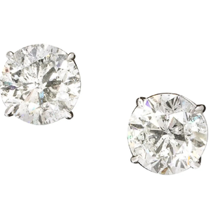 EGL USA certified diamond studs 10.06 carat a