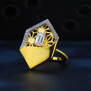 22kt Gold Stylish Ring LR10