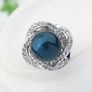 Blue Stone Antique Brooch 