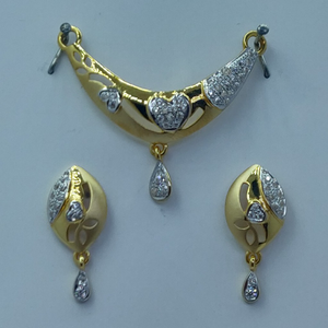 22k executive mangalsutra pendant with tops