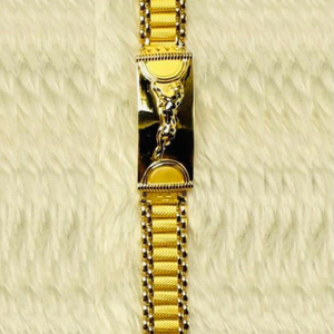 Gold Enduring Gents Bracelet