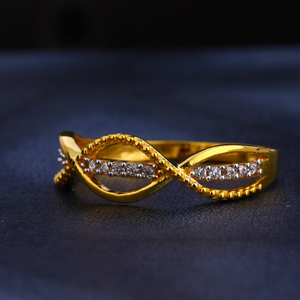 916 Gold  CZ  Gorgeous  Women's  Ring LR391