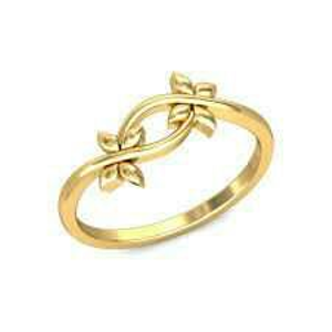 916 Gold Flower designer Rings