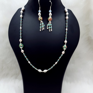 925 Sterling Silver Handmade Mala Set