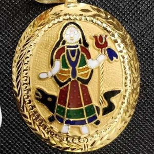 Khodiyar ma gold pendant