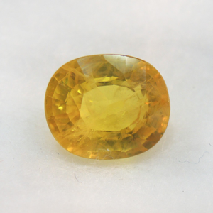 3.79ct oval natural yellow-sapphire (pukhraj)