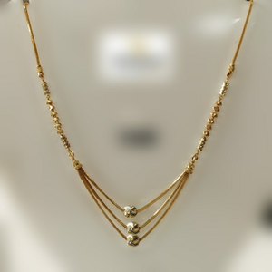 22k 3 step deligate Gold chain