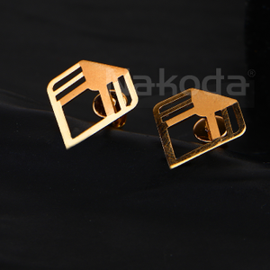 18CT Rose Gold Delicate CZ Ladies Earring RE2