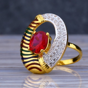 22 carat gold traditional ladies rings zrh-lr