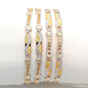 Gold Hallmark CNC bangle - CP560
