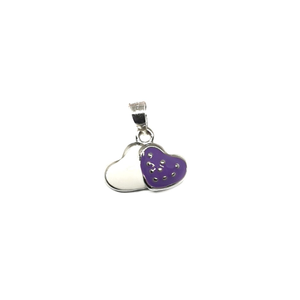 925 Sterling Silver Heart Shape Pendant MGA -