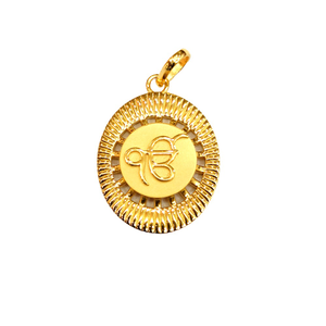 22KT Bahubali Onkar Design Pendant