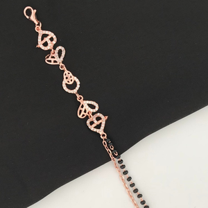 925 Silver Designer Mangalsutra Bracelet