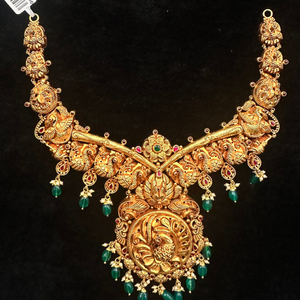 22k gold antique traditional necklace