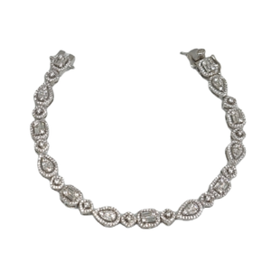 925 Sterling Silver Designer Ladies Bracelet 