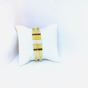 DESIGNING FANCY GOLD BANGLES