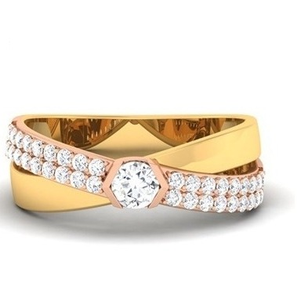 Diamond Ring moissonite diamond Silver ring