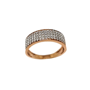 18K Rose Gold Designer Gents Ring MGA - GRG02