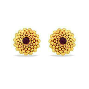 916 Fancy Gold Ladies Earrings