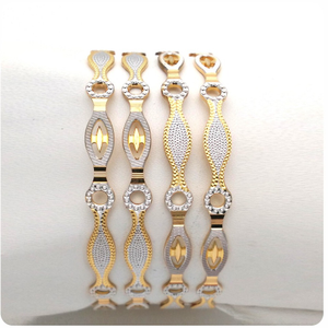 Gold Hallmark Cnc bangle - CP555