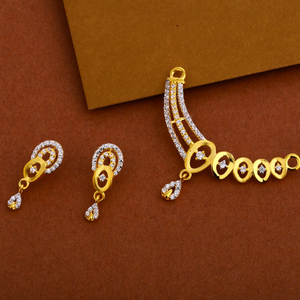 916 Gold  Mangalsutra Women's Classic Pendant