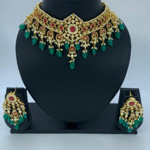 wonderful latest Artificial necklace set 