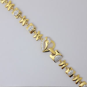 916 heart pcs bracelet