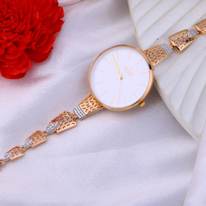 18k rose gold modern watches 