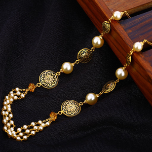 916 gold hallmark fancy antique chain mala ac