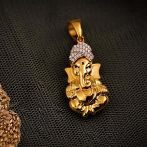 18k ISHATA ganesh pendant