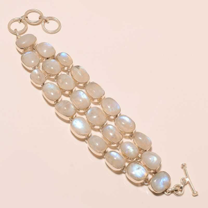 Fancy Silver Diamond Bracelet