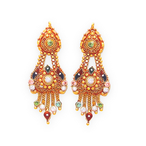 22k gold amboj earring