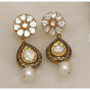 Open Setting Jadau Earing