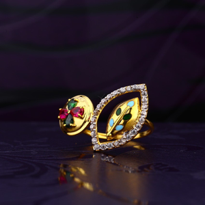 916 Gold Unique Design Ring